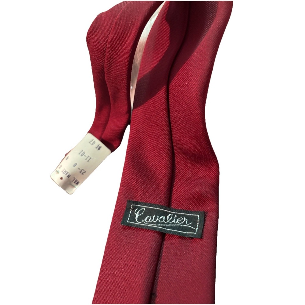 VTG Red Cavalier Neck Tie